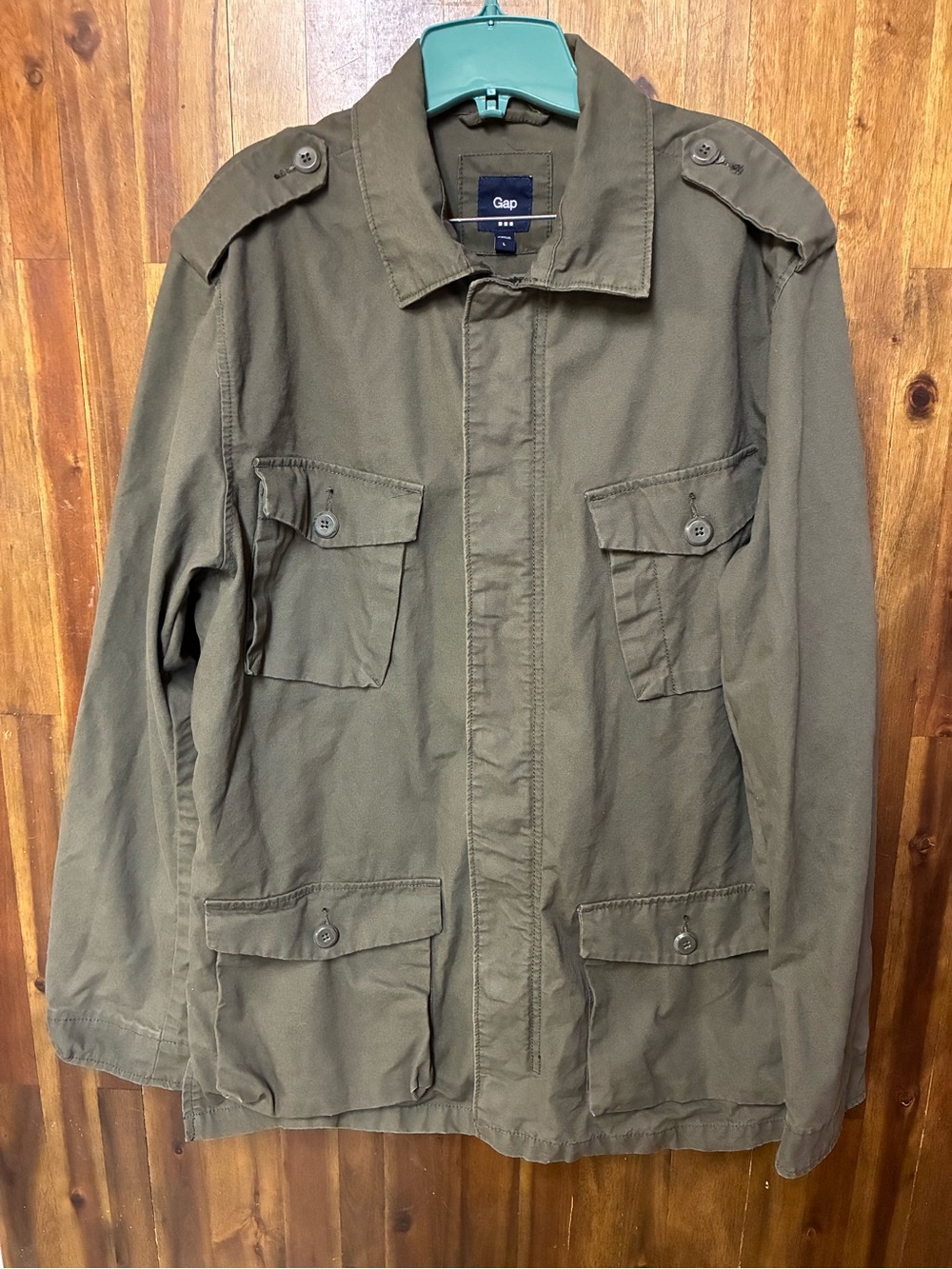 Gap Men's Olive Field Jacket (L)